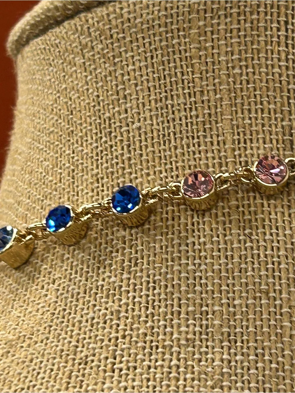 Gorgeous! J. Crew rainbow rhinestone necklace